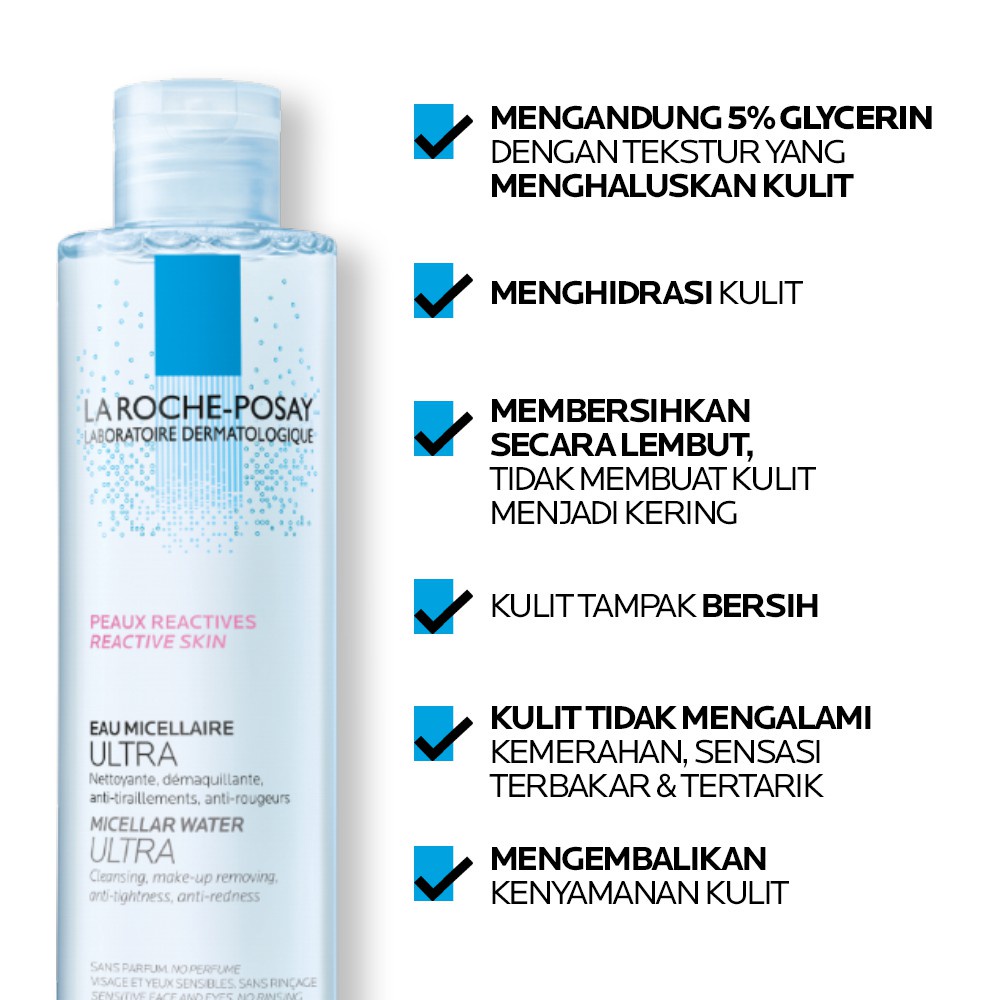 La Roche Posay Micellar Water Ultra Sensitive 200ml