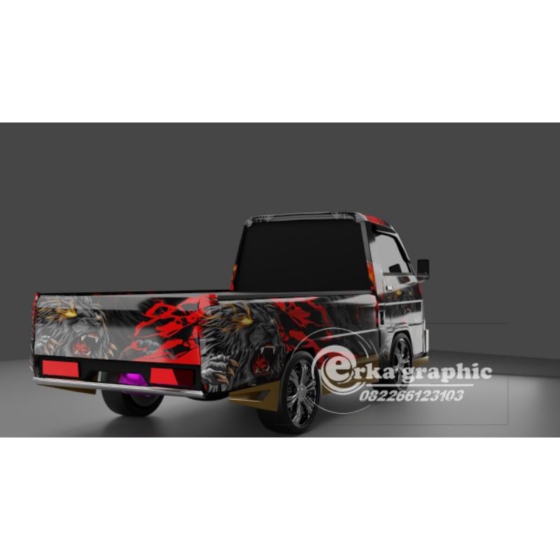 Decal L300 full body tiger