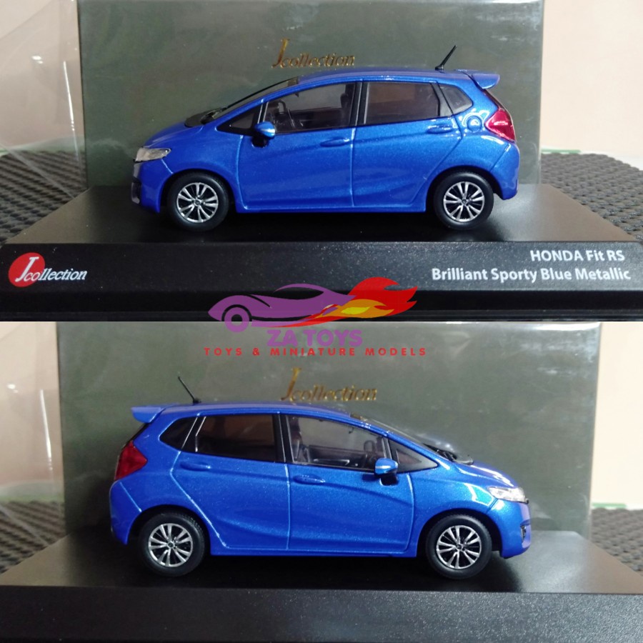 Diecast Honda Jazz Fit RS Biru by J-Collection Skala 1:43 aa