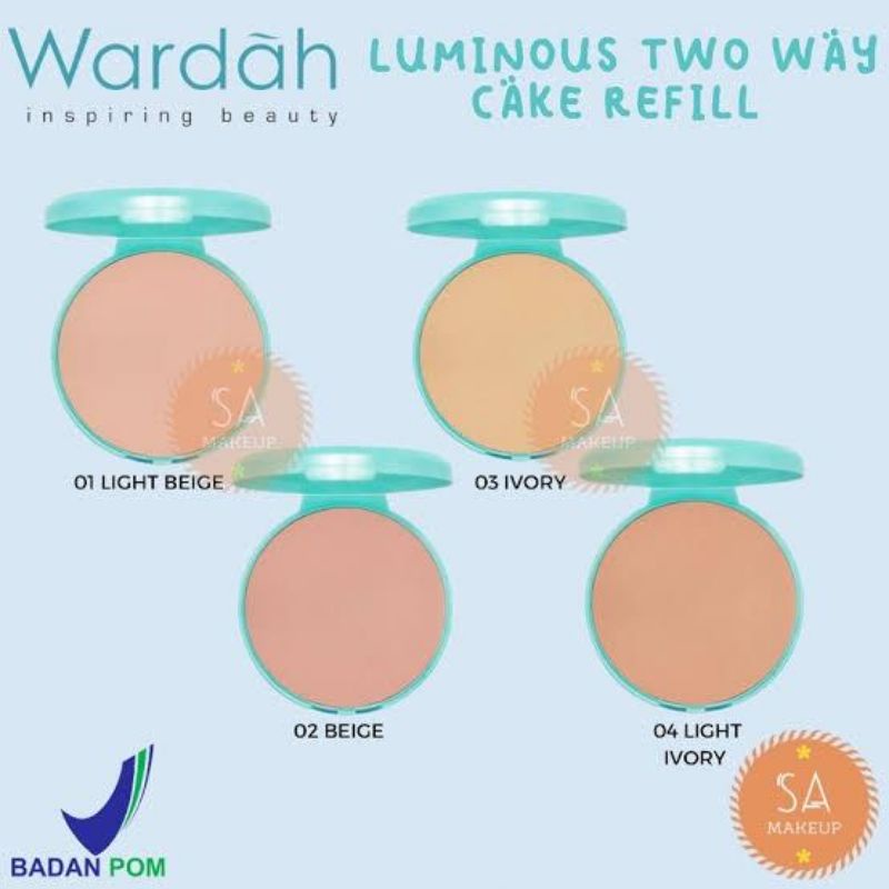 bedak padat wardah
