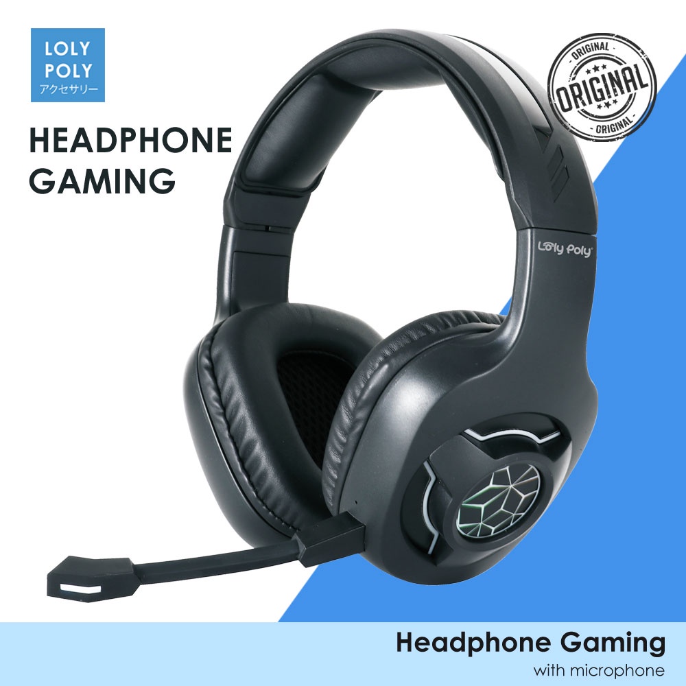 Lolypoly Headphone Over Ear Gaming Wireless With Microphone