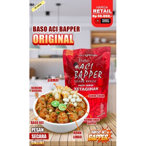 

Baso ACI Bapper Original (Tulang Rangu)