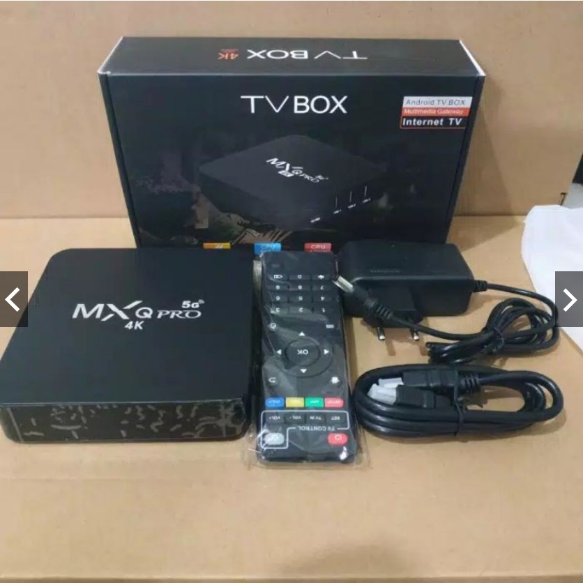 STB ANDROID TV BOX MXQ PRO/ SMART TV MEDIA PLAYER/WIFI/RAM 2 GB ROM 16 GB/SUPPORT 5G