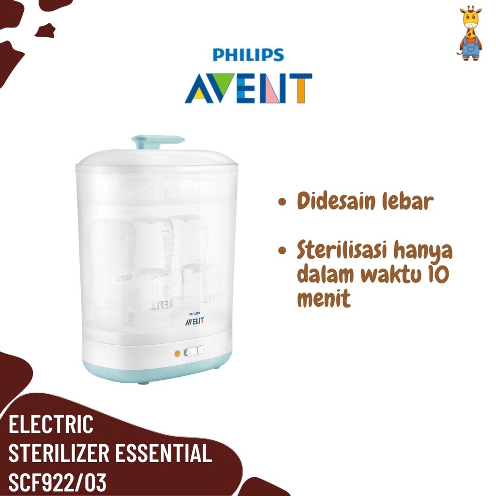 Avent Electric Sterilizer Essential SCF922/03