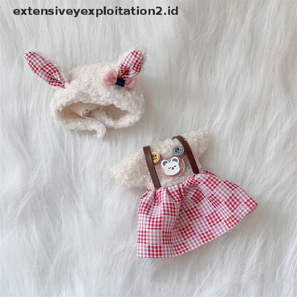Mainan Dress Mini Tanpa Lengan Ukuran 16 Cm Untuk Boneka 1 / 8