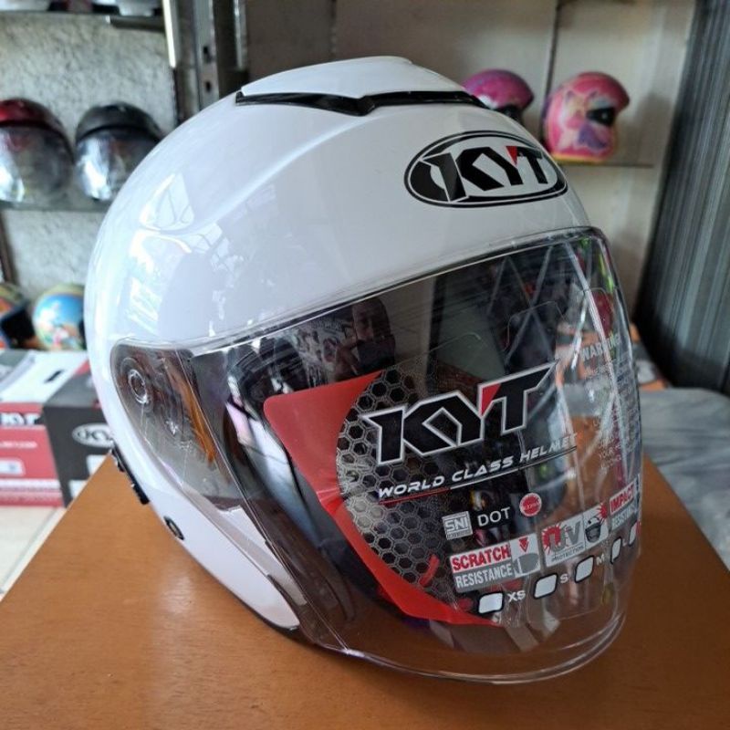 HELM KYT KYOTO WHITE ORIGINAL