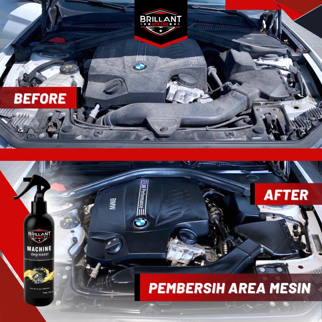 Machine Degrease - Engine Degreaser - Pembersih Mesin Mobil &amp; Motor / Kerak / Noda Oli - Pembersih Karat
