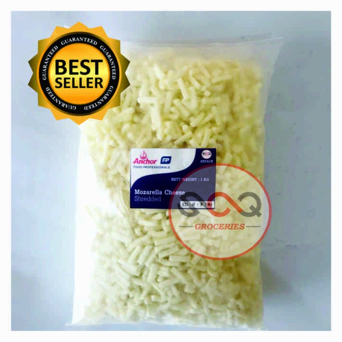 

T0P KEJU MOZARELLA PARUT / SHREDDED ANCHOR 1 KG NICE