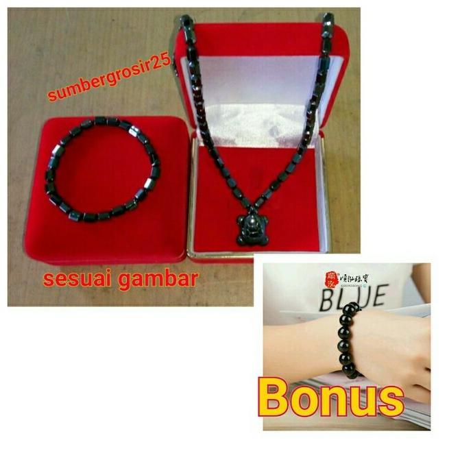 GINSAMYONG alat kesehatan tubuh kalung+gelang asli original