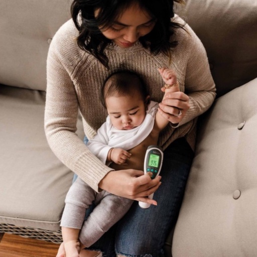 BBLUV Termo 4-in-1 Digital Infrared Thermometer - Termometer Pengukur Suhu Alat Tes Suhu Tubuh Ruangan Makanan