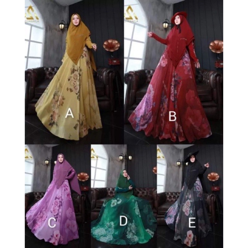 Gamis syari original by arsyakayla