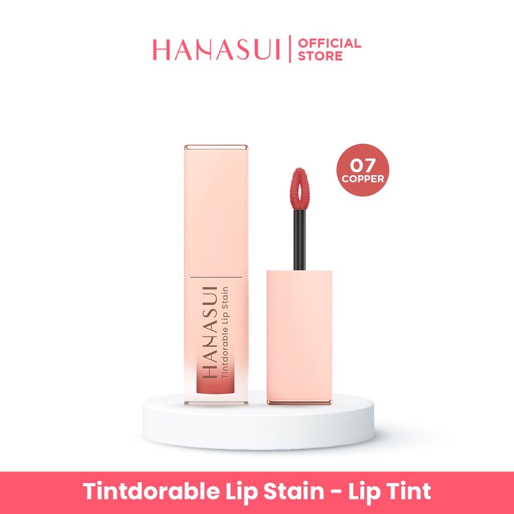 Hanasui Mattedorable Lip Cream | Matte Dorable LipCream Lipstick Cair Mate Hanasui | BOBA EDITION-07 Copper