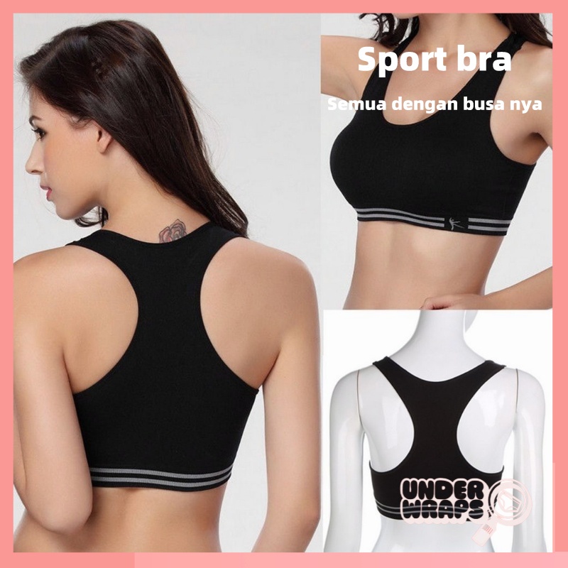 Sport Bra bra olahraga wanita Shockproof Bernapas gym bra Seamless elastic yoga bra 6605