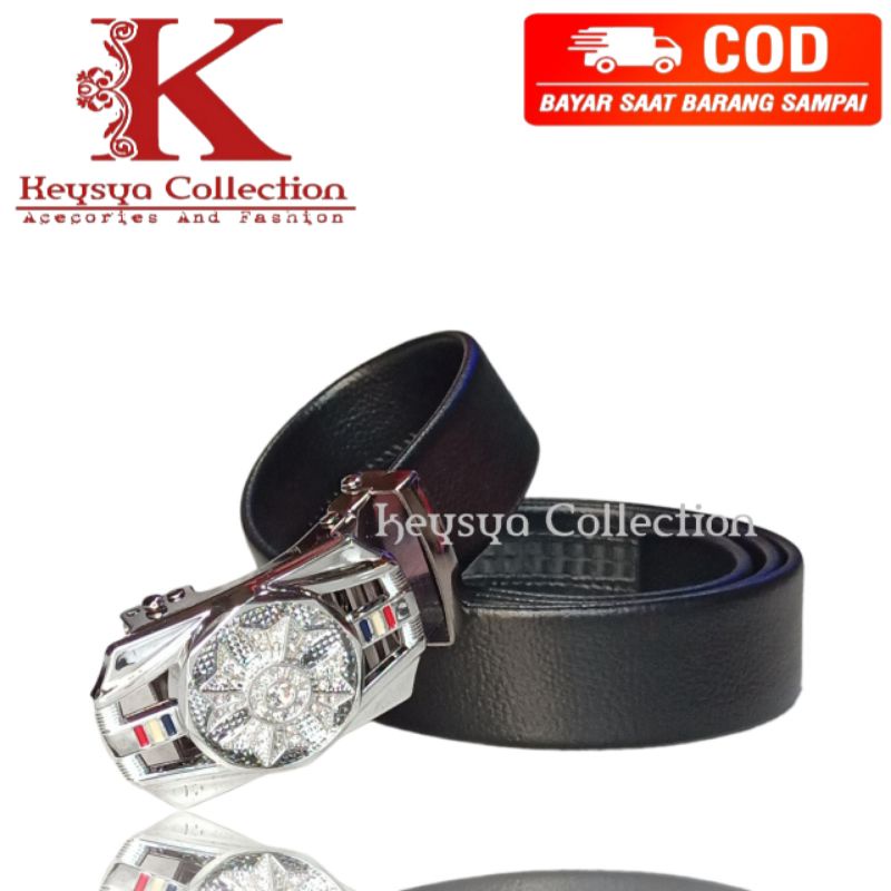 ikat pinggang pria kulit pu sabuk pria rell