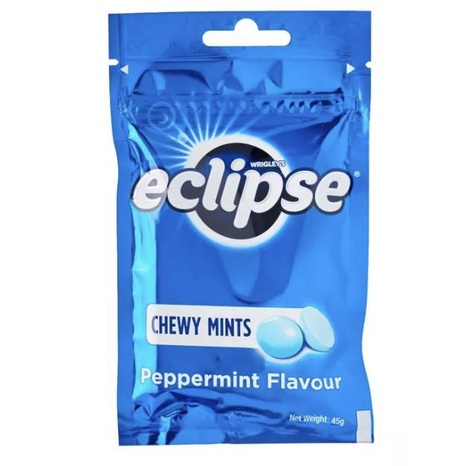 

TERLARIS Wrigley's Eclipse Sugar Free Mints Candy /PERMEN LUNAK/PERMEN VIRAL/PERMEN MILO/PERMEN YUPI/PERMEN JADUL/PERMEN KARET