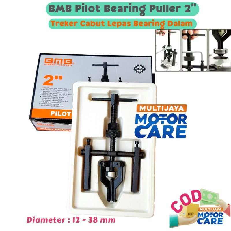 Treker Cabut Buka Bearing Dalam Motor | Pilot Bearing Puller MAXPOWER