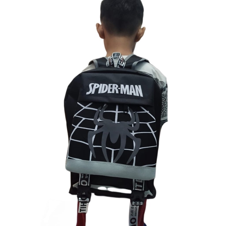 TAS RANSEL ANAK LAKI-LAKI MOTIF SPIDERMAN /  TAS RANSEL ANAK / TAS RANSEL MURAH