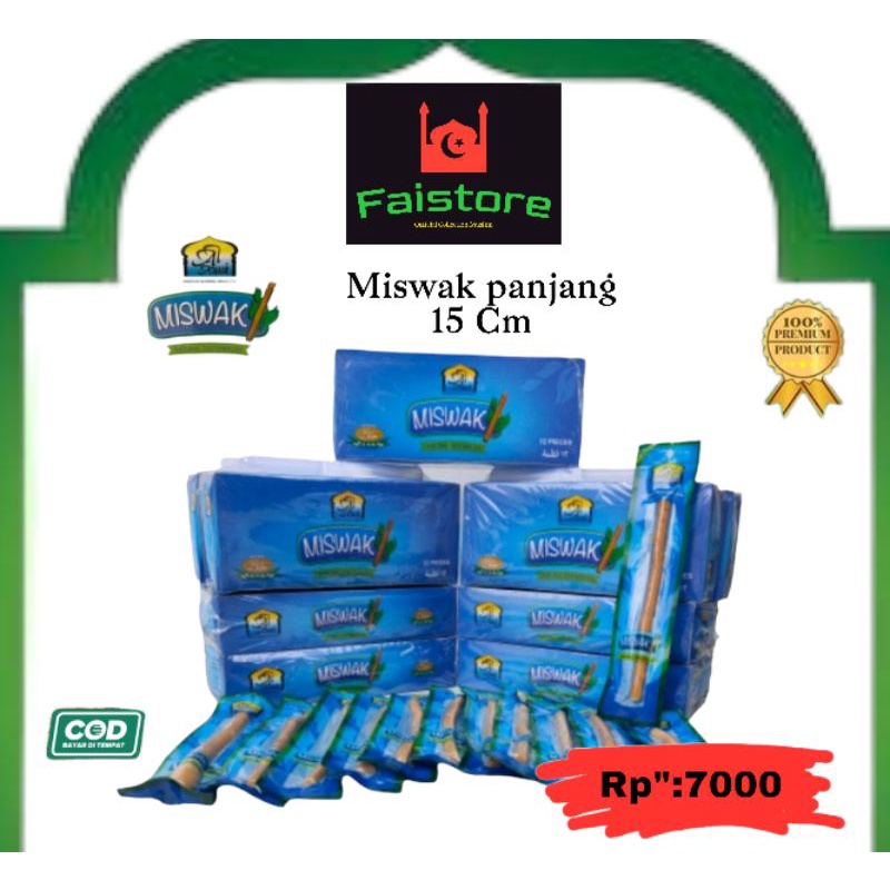 SIWAK MISWAK AL KHAIR ASSUNAH PANJANG 15CM UKURAN KECIL