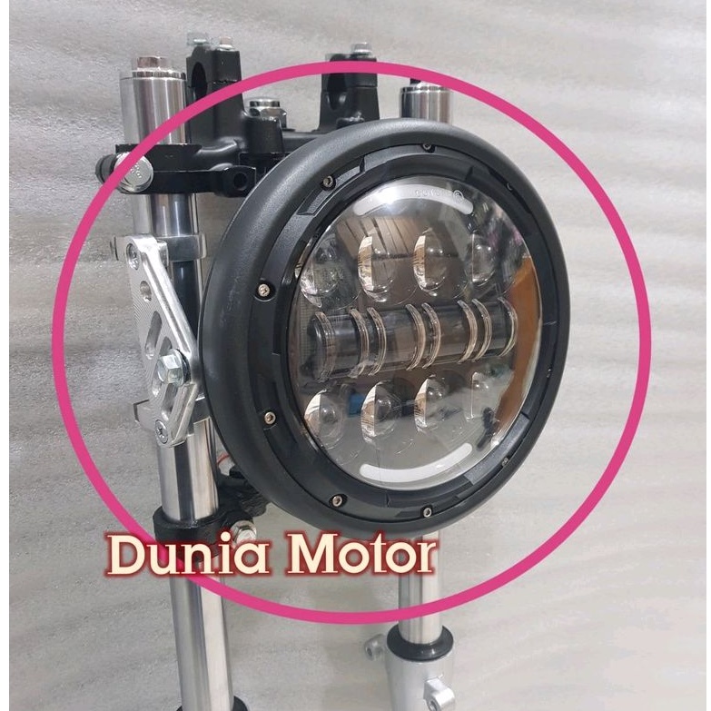 BONUS DUDUKAN / BREKET LAMPU PESEK - PAKET LAMPU DMAKER DAYMAKER 7inci JAPSTYLE SUPERMOTO TIGER MEGA
