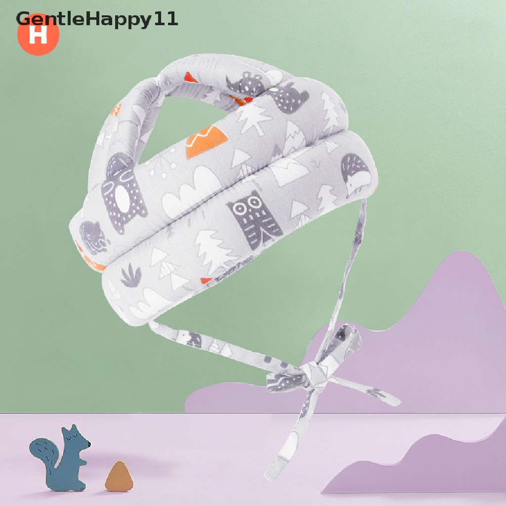 Gentlehappy Topi Pelindung Kepala Bayi Anti Benturan
