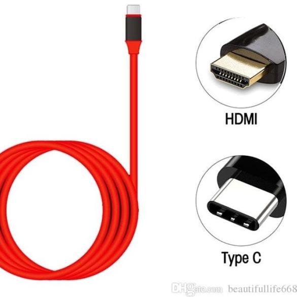 kabel usb type c to hdmi - mhl cable usb c to hdtv