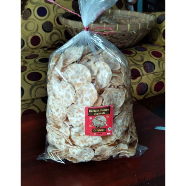 

keripik tempe "mantap" 500gram