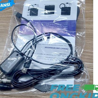 Antena TV Digital Lengkap Dengan Booster (Sinyal Kuat)
