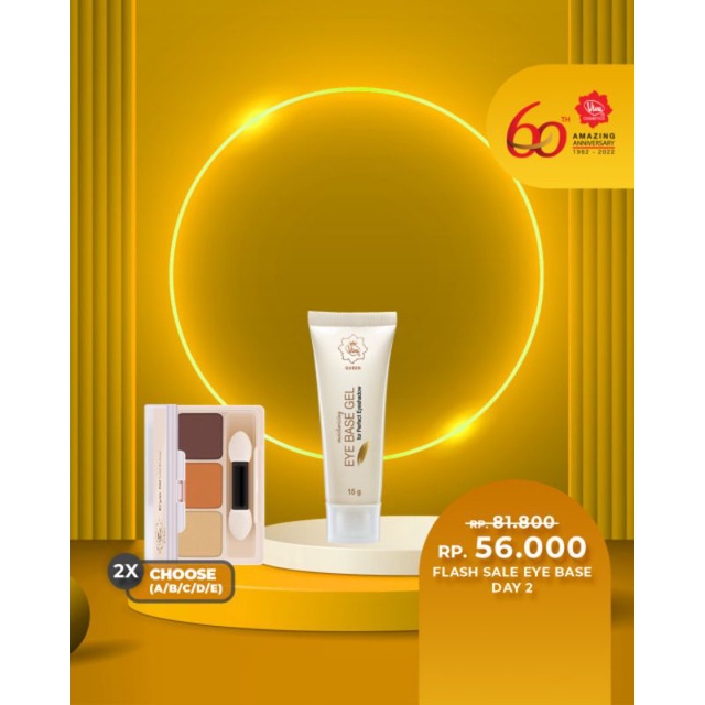 Paket 1 Eye Base Gel 2 Eye Shadow