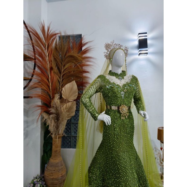 GAUN PENGANTIN/GAUN PENGANTIN MEWAH