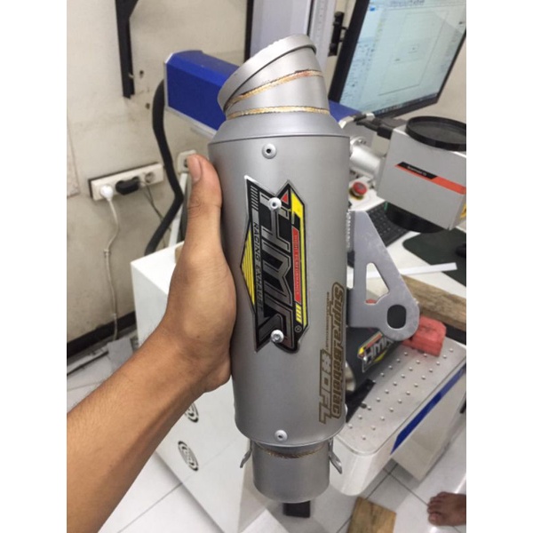 slincer only type hmpro02+sanblasting terbaru, ORIGINAL HMR RACING EXHAUST