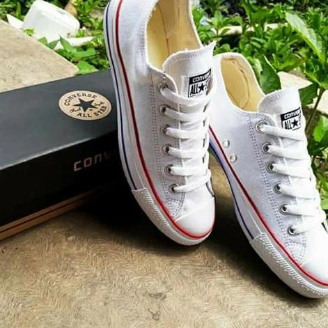 SEPATU CONVERSE ALL STAR + DUS BOX CONVERSE ALL STAR - Putih, 38