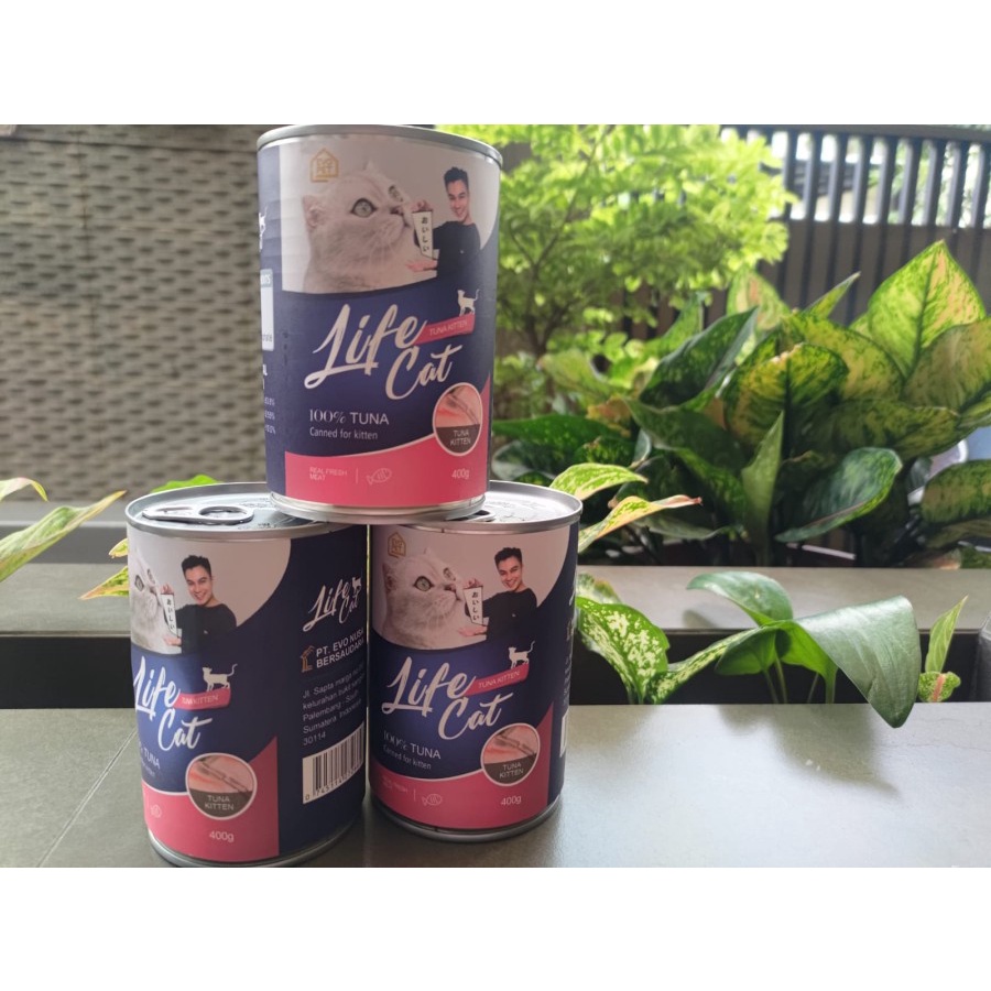 Life Cat Tuna Kitten Cat Wet Food 400gr