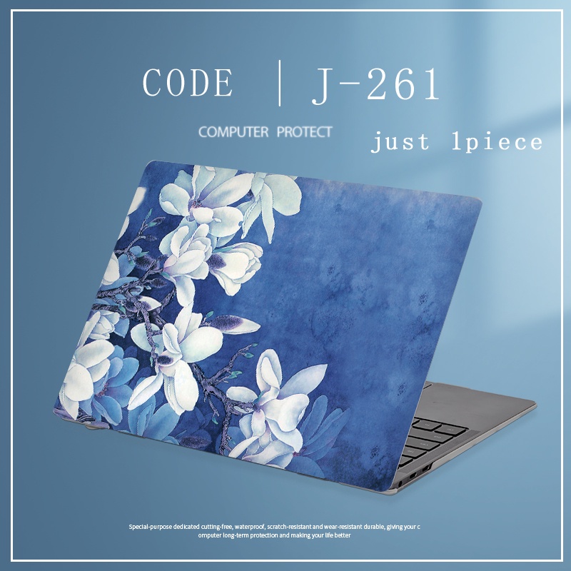 1pc Universal Bebas Potong (COD) Custom 12 13 14 15.6 Inch Stiker Penutup Laptop Skins Quote Kata Kata Kata Terkenal Lembaran Decals