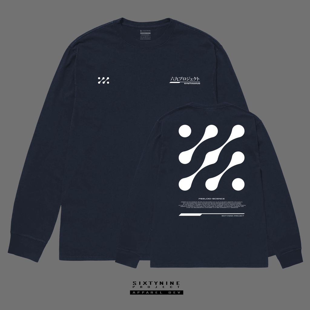 SIXTYNINE PROJECT - LONGSLEEVE TSHIRT - SYNTHWAVE