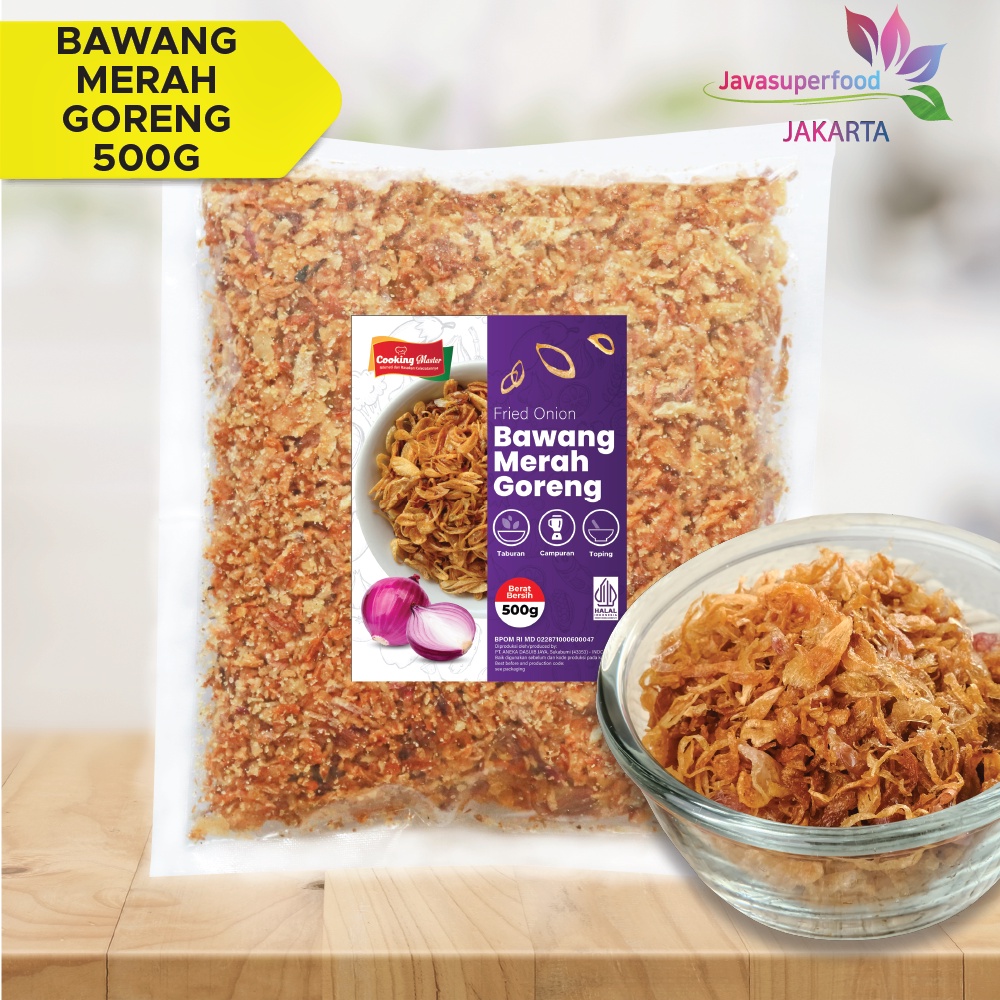 Bawang Merah Goreng / Fried Onion/ Bawang Goreng Siap Saji Original 500g