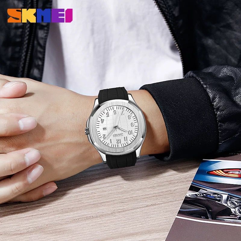 JAM TANGAN  WANITA/PRIA SKMEI 9286 ORIGINAL WATERESISTAN/JAM TANGAN RUBBER STRAP/