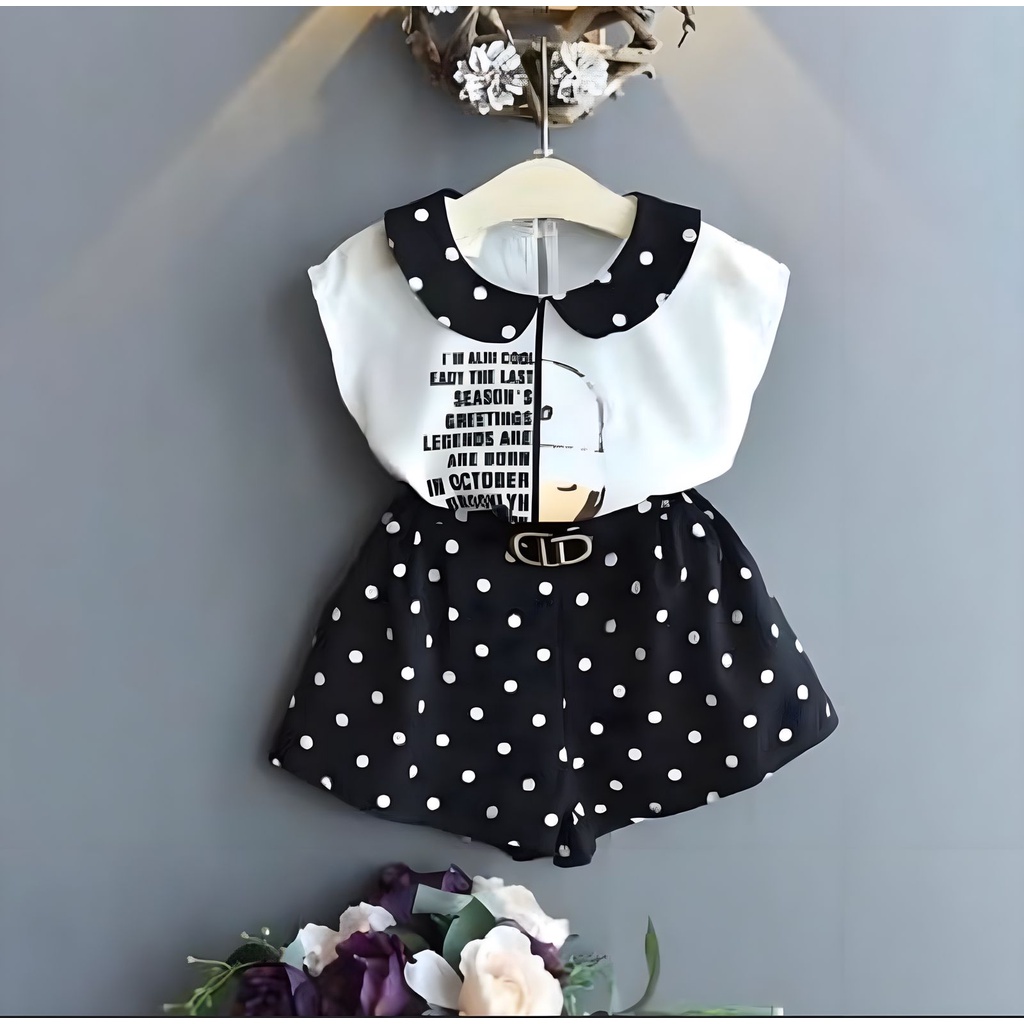 SETELAN DRESS LEXBONG BAYI ANAK MOTIF POLKADOT USIA 6 BULAN-5 TAHUN BAHAN KATUN PREMIUM TERBARU TERMURAH/ SETELAN DRESS BAYI ANAK PEREMPUAN/ FASHION SETELAN DRESS LEXBONG BAYI ANAK CEWEK/ TRENDY DRESS LEXBONG BAYI ANAK POLKADOT