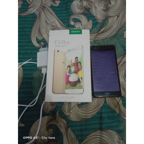 Oppo F3 Plus Second Fullset