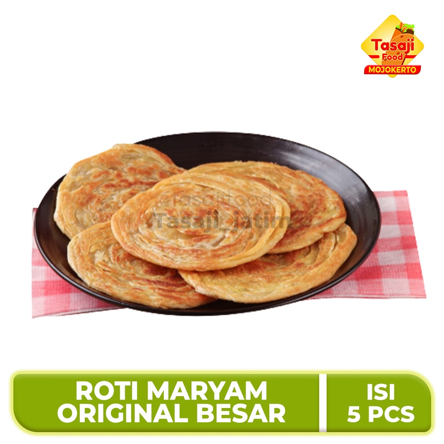 

Roti Maryam Original Besar ( Kemasan Polos )