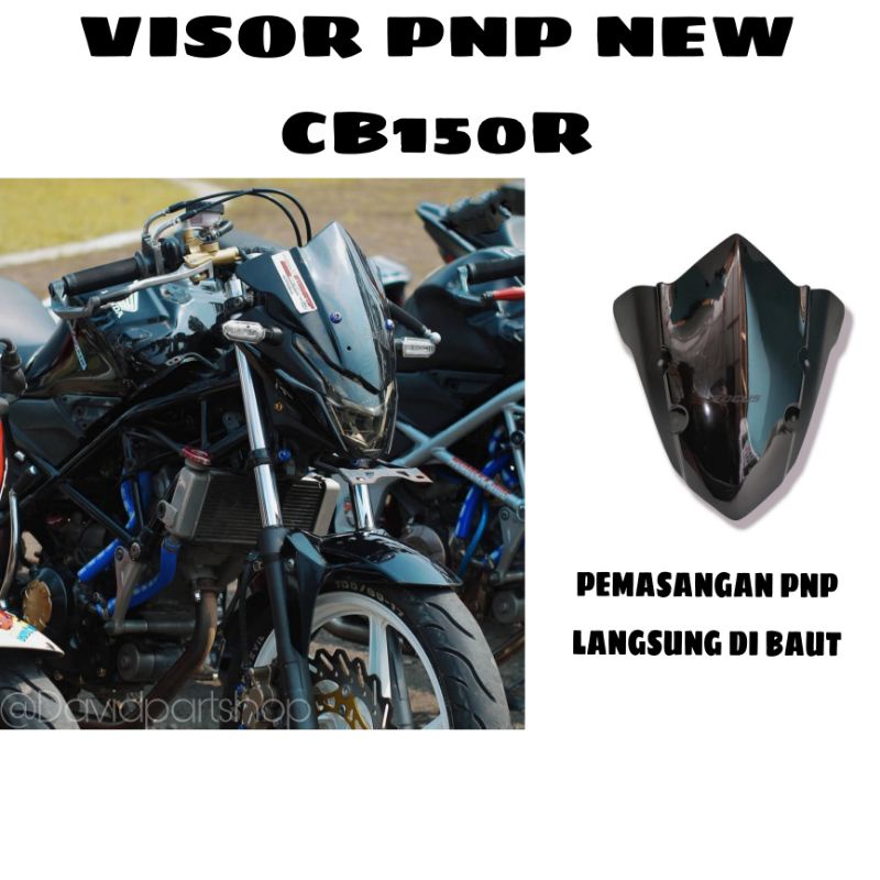Visor pnp CB150 NEW LED