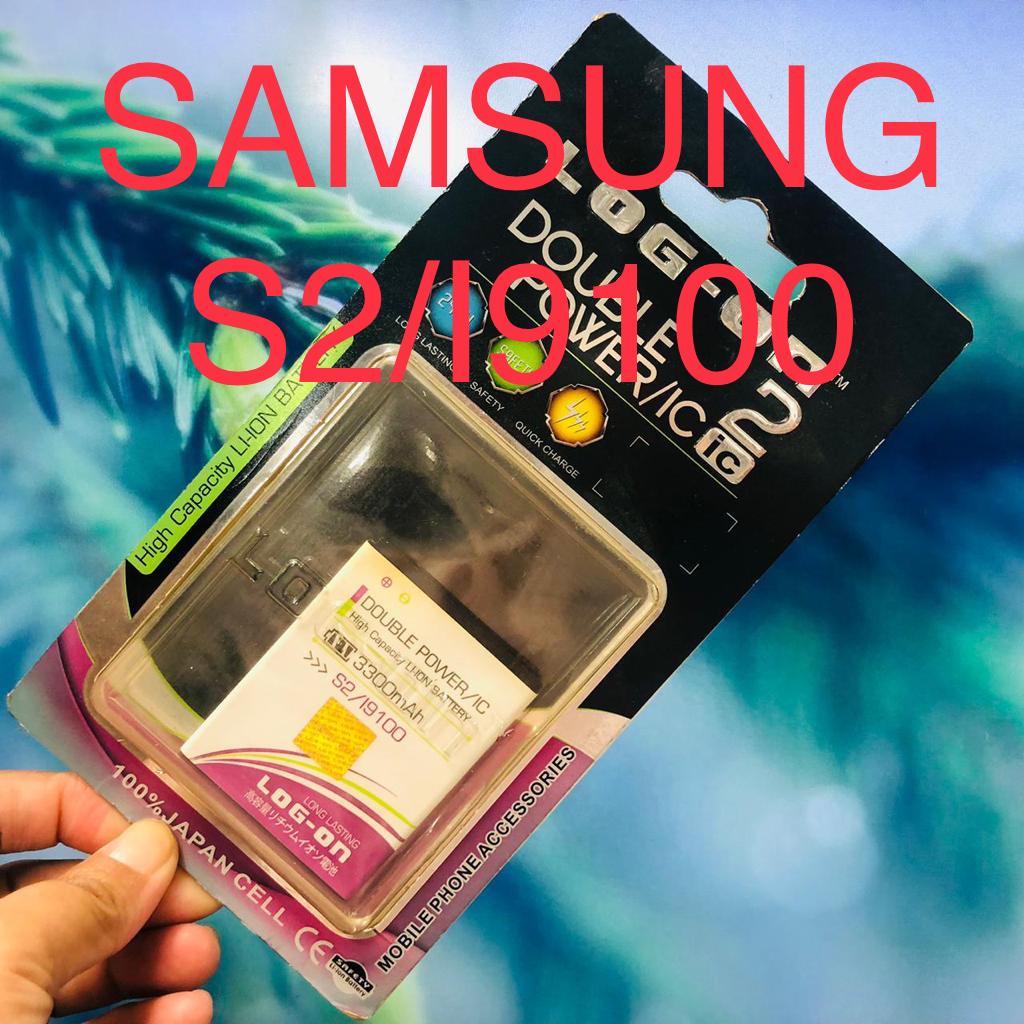 GROSIR! BATT BATERAI LOG ON DOBEL POWER SAMSUNG GALAXY S I9070/ SAM B3210/ SAM CORE 1/ SAM G530/ SAM S1 I9000/ SAM S3 MINI/ SAM S2/ SAM S5 SLIM/ SAM YOUNG NEW 5830