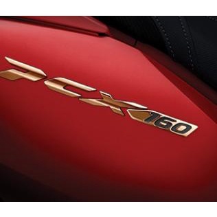 3D Emblem New PCX 160 - Silver