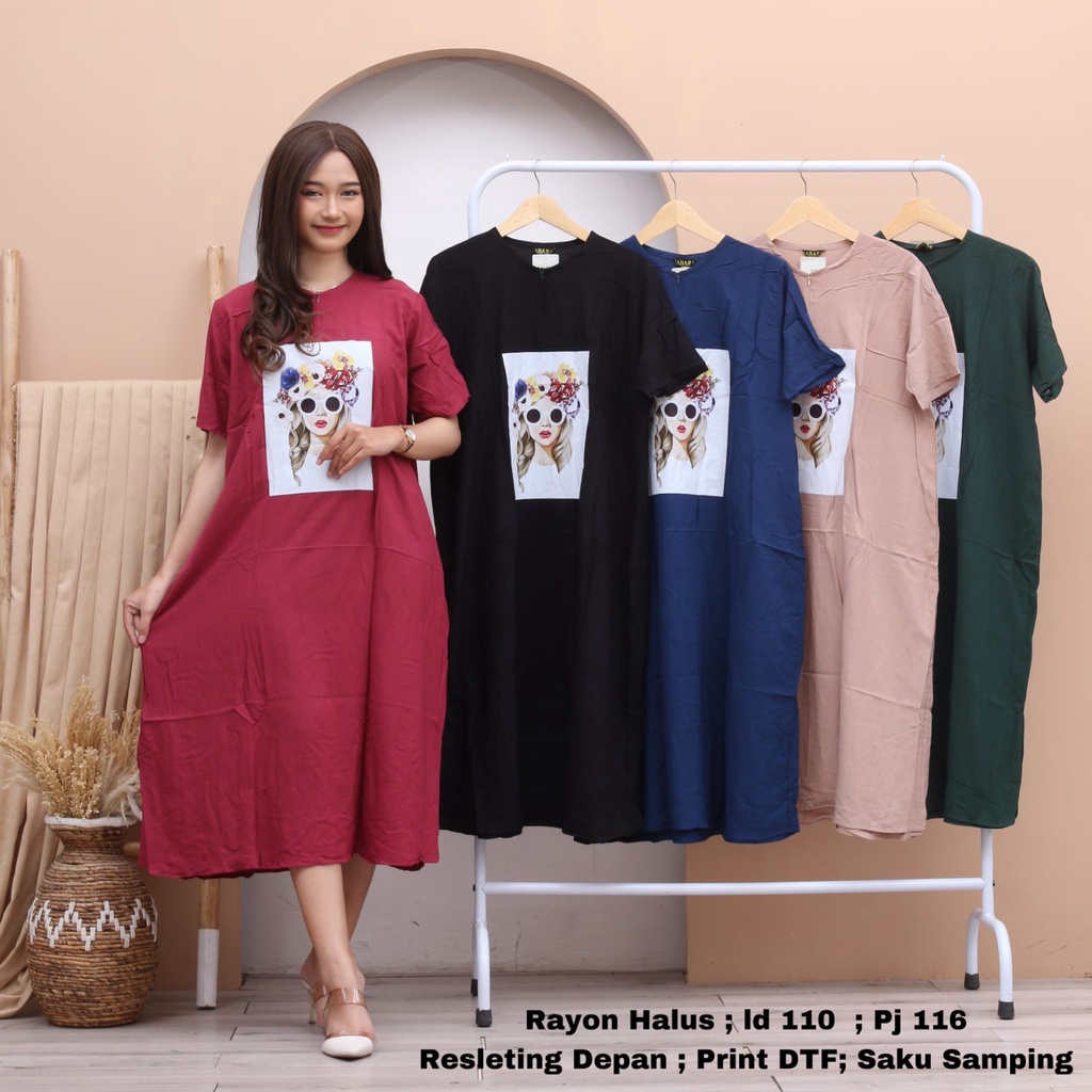 daster rayon premium daster kekinian daster wanita daster remaja kekinian