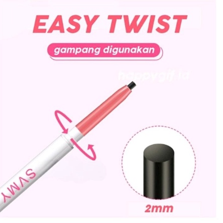 Eyeliner Mata Pink White Twisted Tahan Air SVMY 865 LS