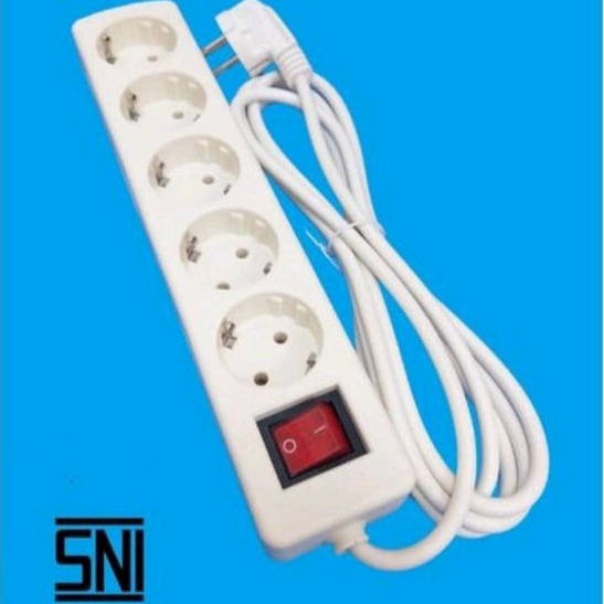 Stop Kontak Kabel 3M 5 Lubang 4 Lubang 3 Lubang / StopKontak Arde Kabel Roll