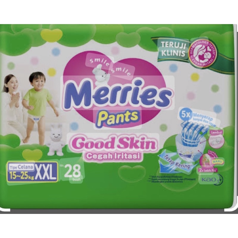 pampers merries xxl isi 28