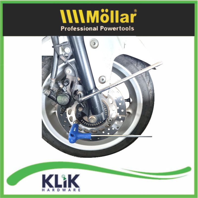 Mollar Paket Bongkar Piringan Cakram Disc + Caliper Kaliper Rem Motor Honda Yamaha