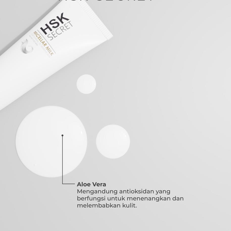Harga Grosir--HSK Secret Micellar Milk for Normal & Sensitive
