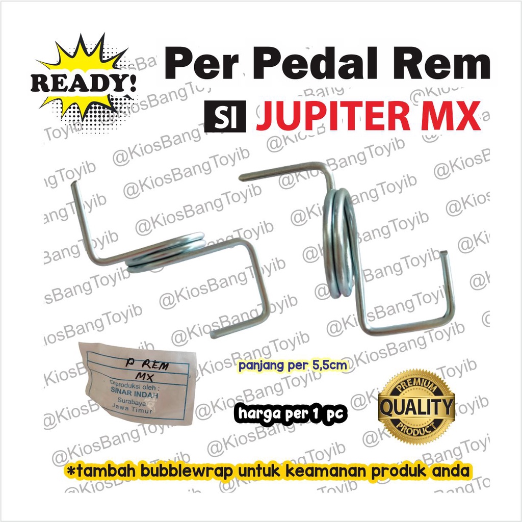 Per Peer Pir Pedal Injakan Rem Belakang Yamaha Jupiter MX Vega ZR (SI)