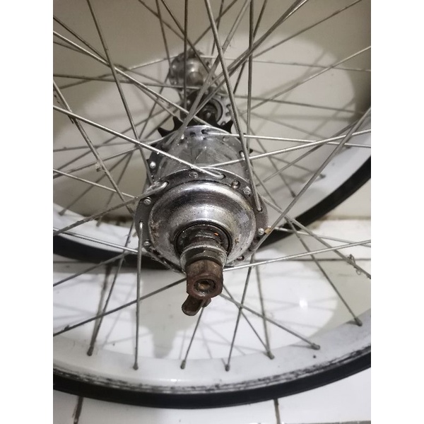 wheelset 20 inch hub sturmey archer 3 speed th 94